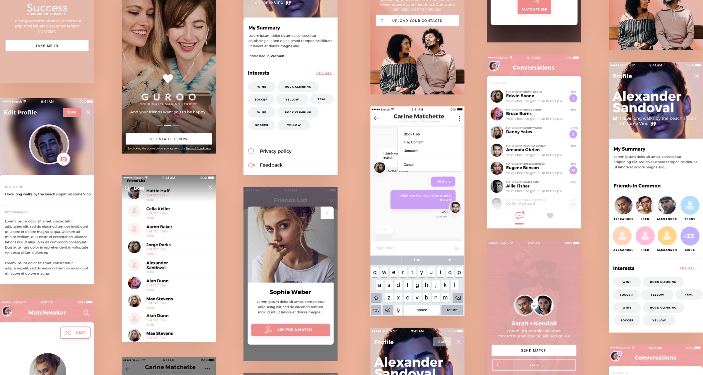 Guroo Dating Chat APP Case Study - Mr. Tyler White