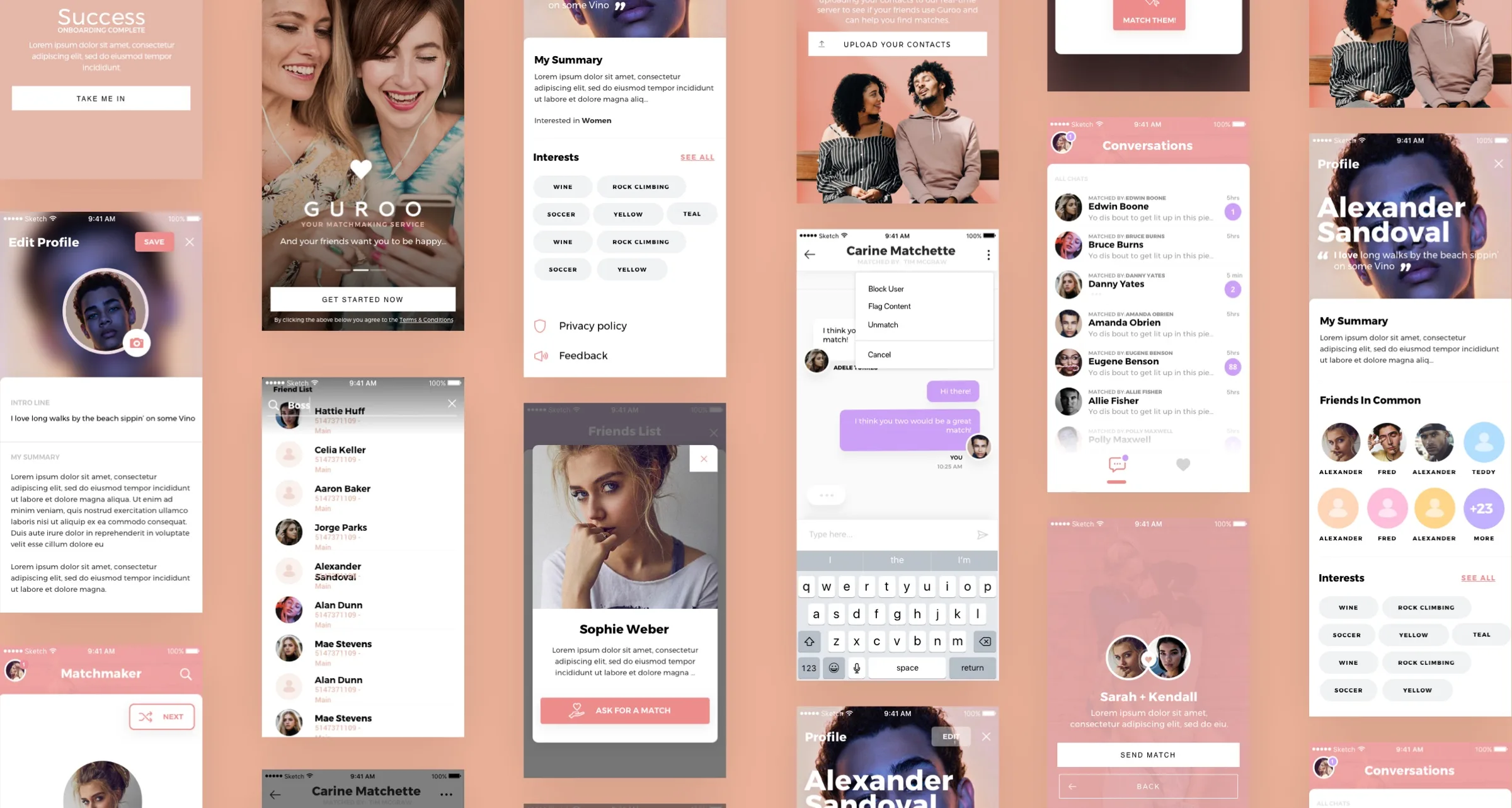 Guroo Dating Chat APP Case Study - Mr. Tyler White