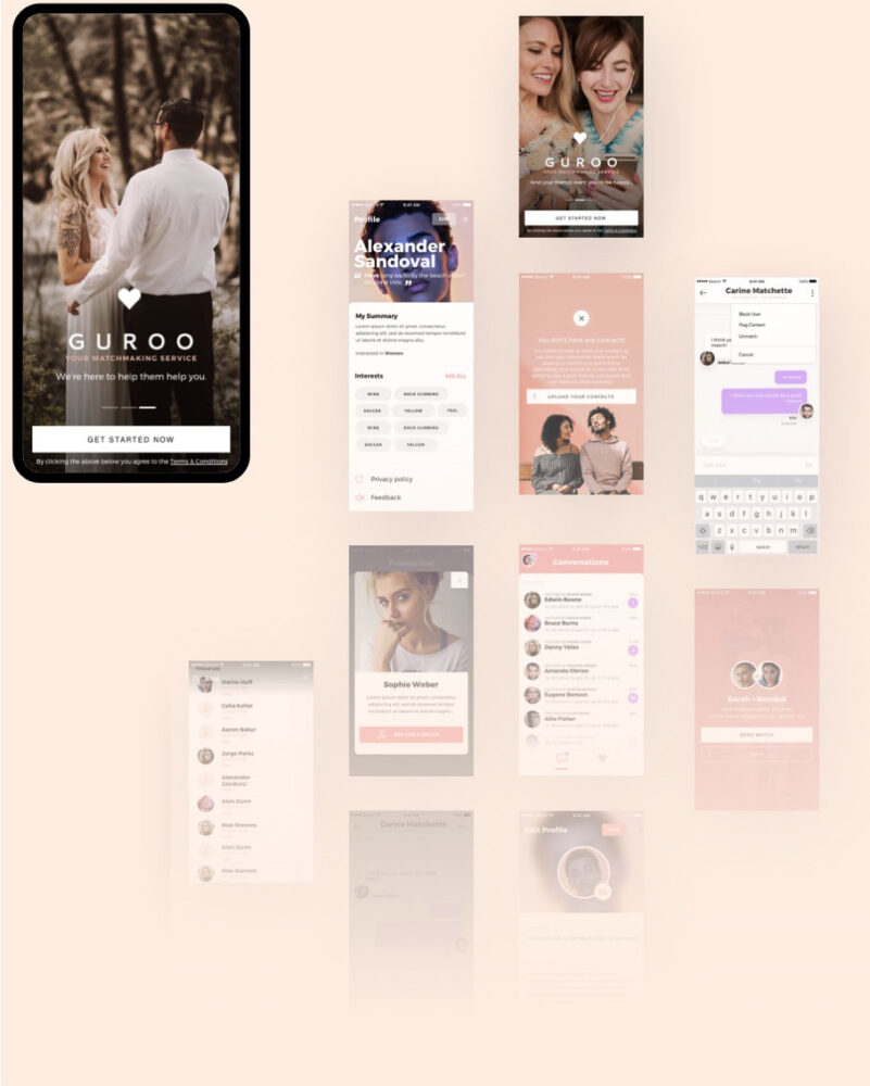 Mobile Dating Chat App - Tyler White